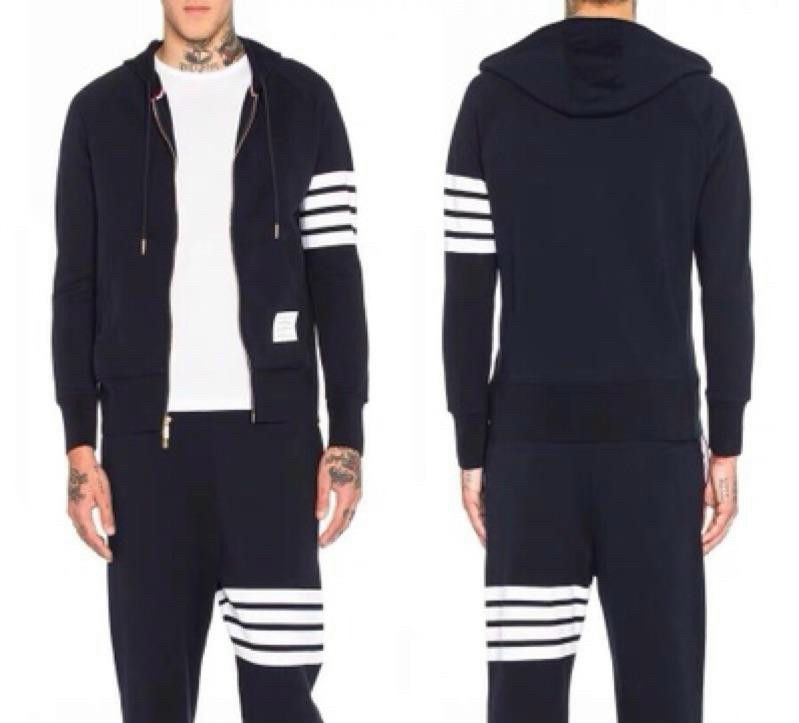 Set đồ bộ quần dài áo khoác hiệu Thom Browne