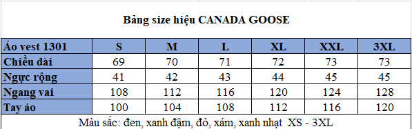  Áo khoác lông vũ CANADA GOOSE nam 