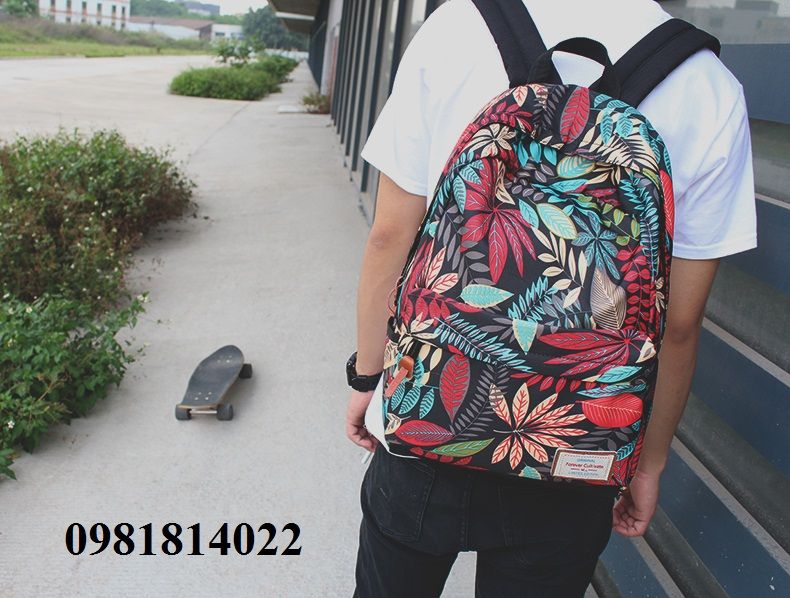 Balo Adidas họa tiết hoa