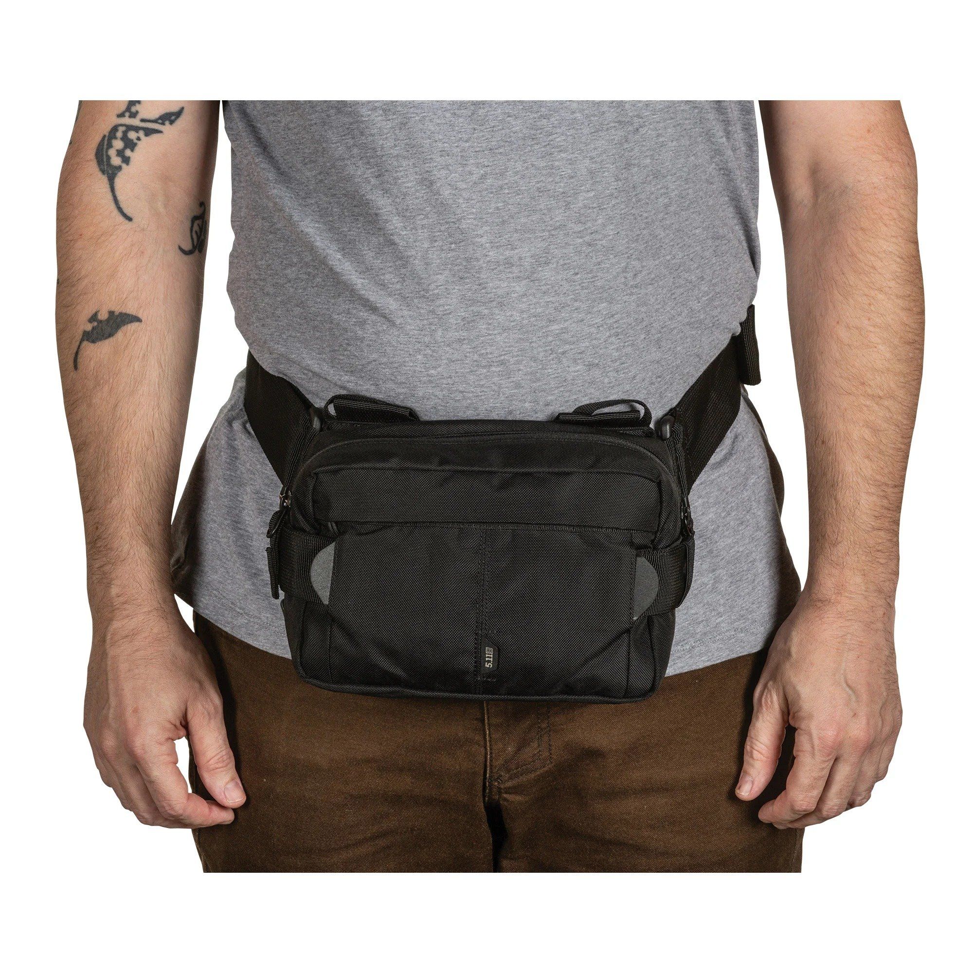 ⚡️Túi đeo chéo 5.11 Tactical LV6 3L ⚡️4 tư thế đeo tiện dụng ⚡️ chống thấm nước tốt