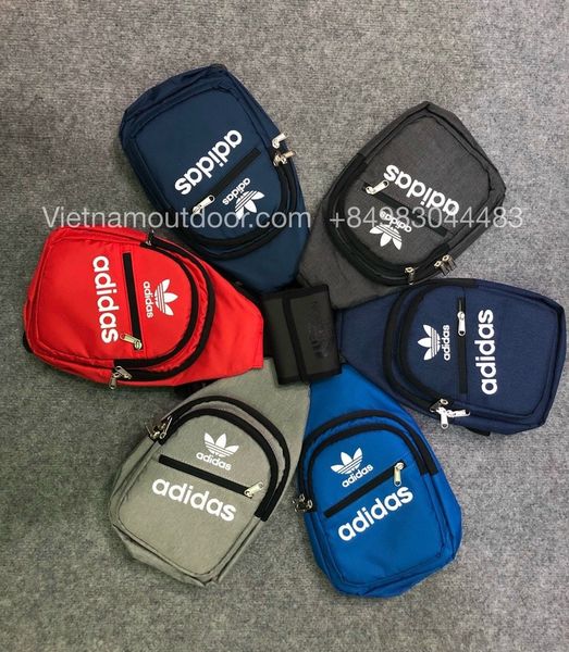  ⚡️ [BẢO HÀNH TRỌN ĐỜI] Túi đeo chéo nam Adidas chống nước hàng hiệu đẹp 