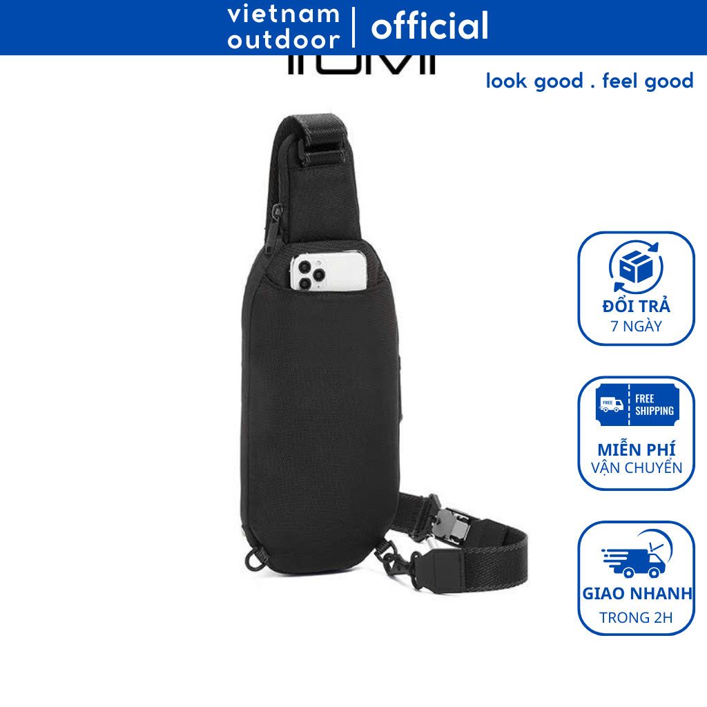 TÚI ĐEO CHÉO MINI TUMI 232002 CHẤT LƯỢNG - NHỎ GỌN CHỐNG NƯỚC - TÚI ĐỰNG ĐIỆN THOAI HÀNG HIỆU