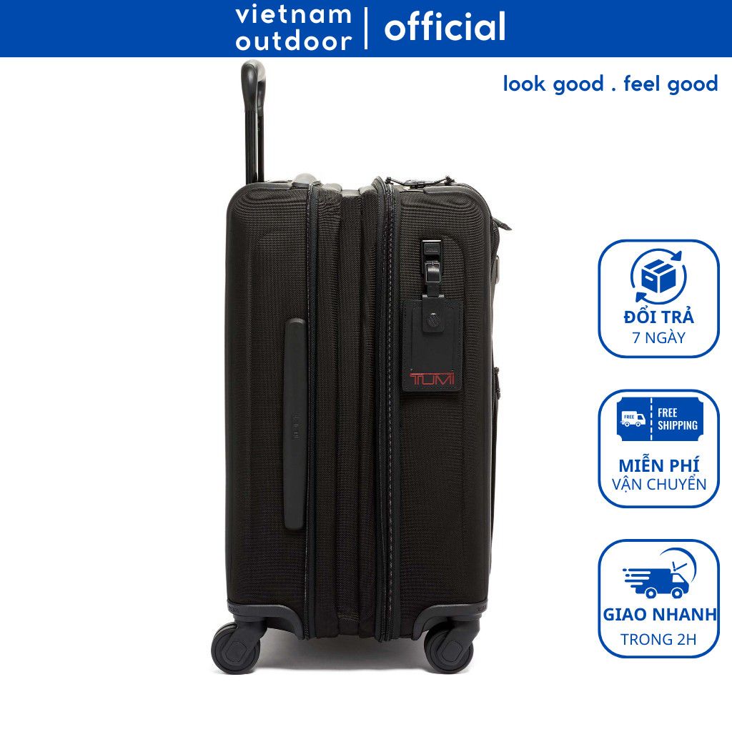 Vali Thời Trang TUMI ALPHA 3 INTENATIONAL DUAL ACCESS EXPANDABLE CARRY ON 56CM 2603560 Kích Thước Lớn