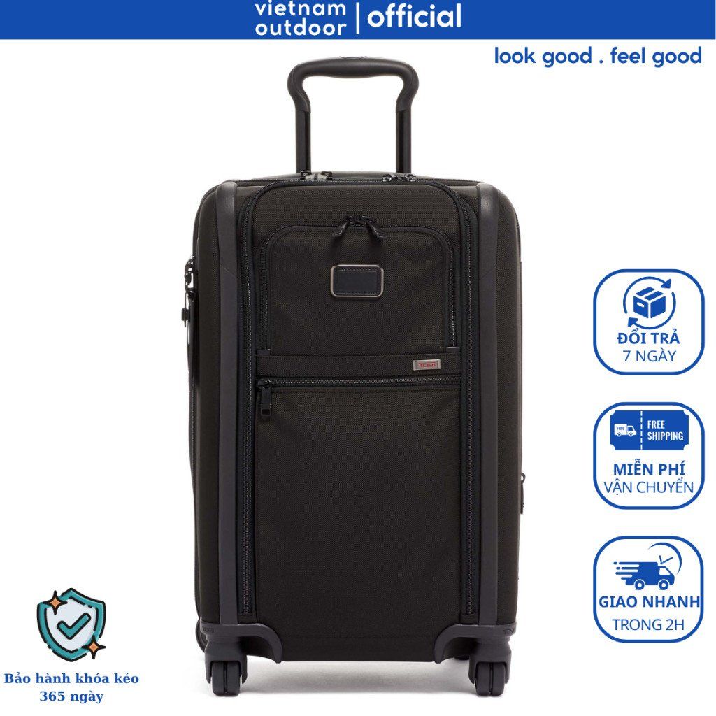 Vali Thời Trang TUMI ALPHA 3 INTENATIONAL DUAL ACCESS EXPANDABLE CARRY ON 56CM 2603560 Kích Thước Lớn