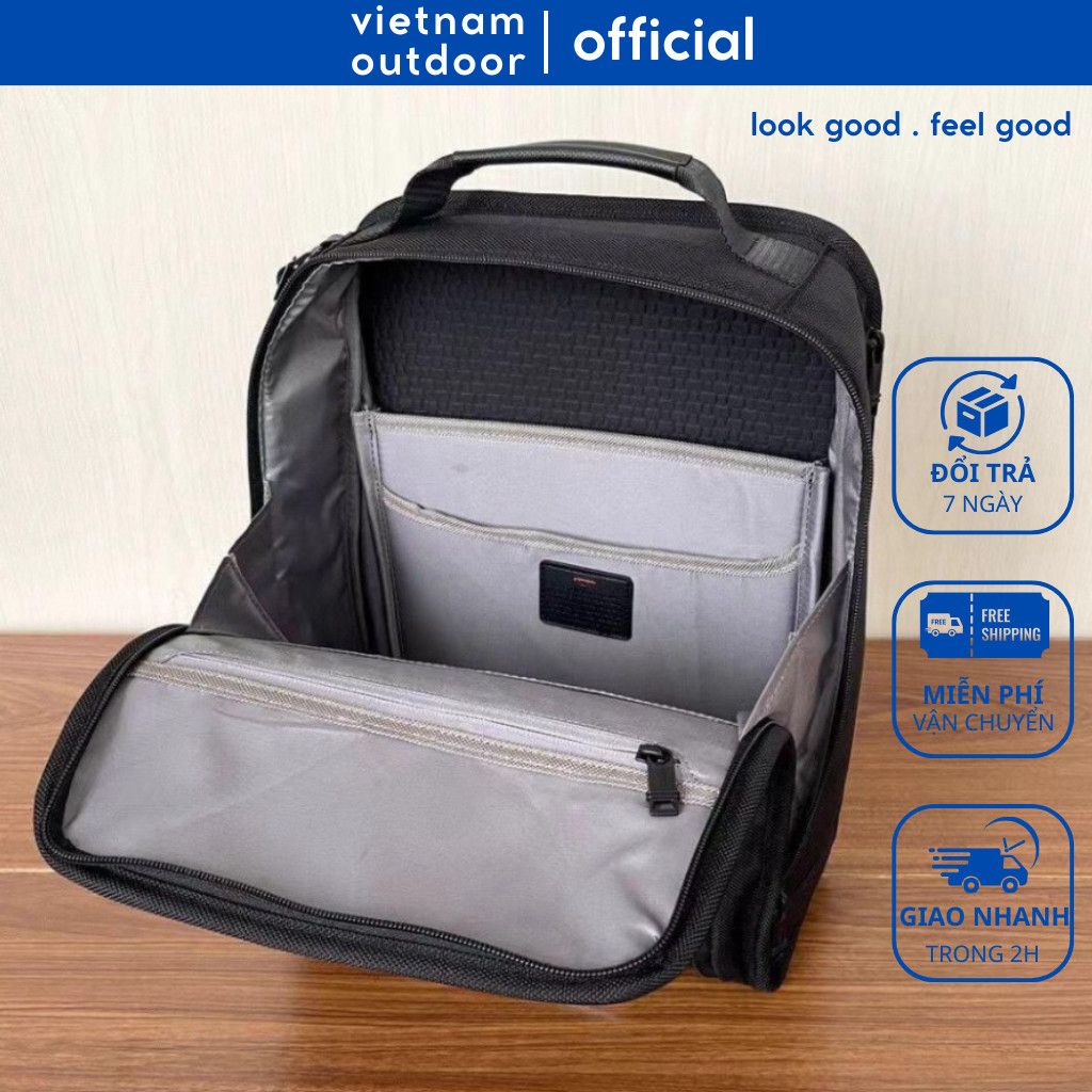 Balo Văn Phòng Du Lịch Tumi 2603590 Hàng Chất Lượng Cao Có Ngăn Đựng Laptop Siêu Bền Nam