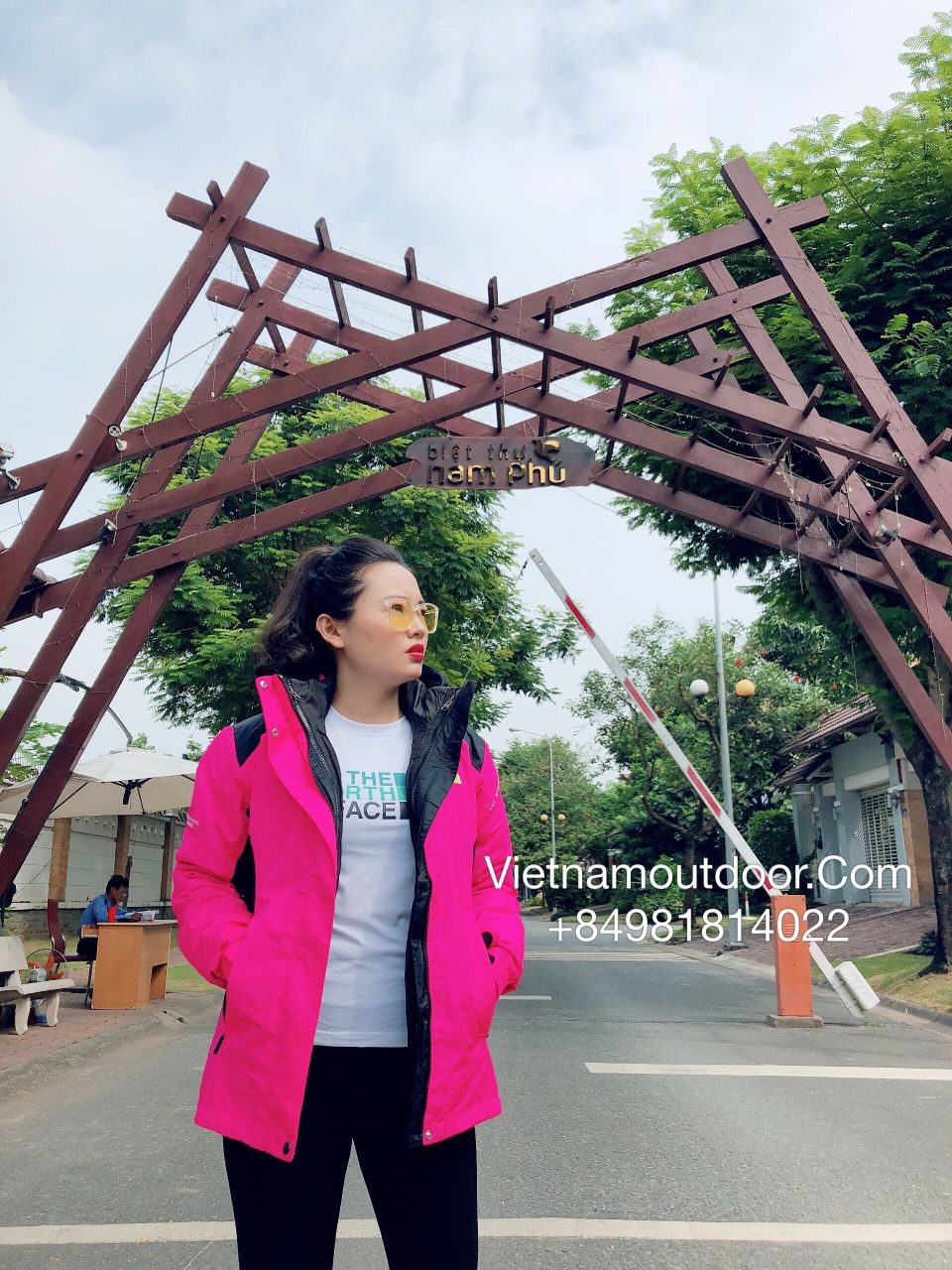 Áo khoác nữ The North Face 3 in 1 lông vũ