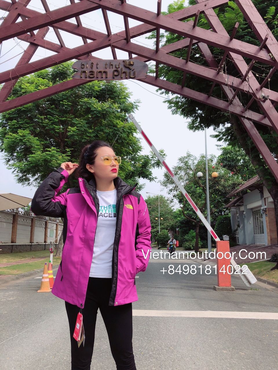 Áo khoác nữ The North Face 3 in 1 lông vũ