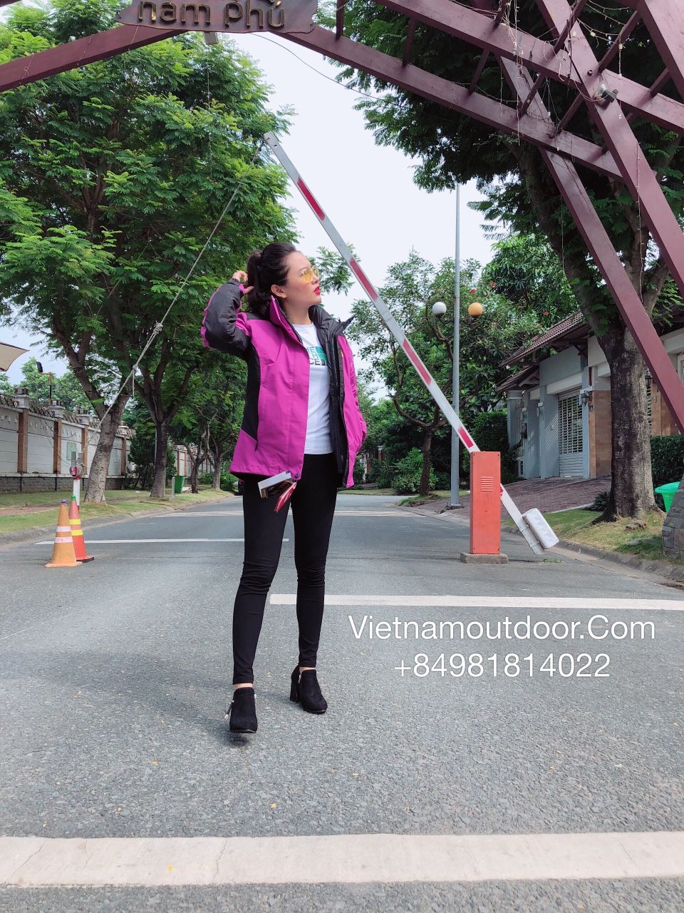 Áo khoác nữ The North Face 3 in 1 lông vũ