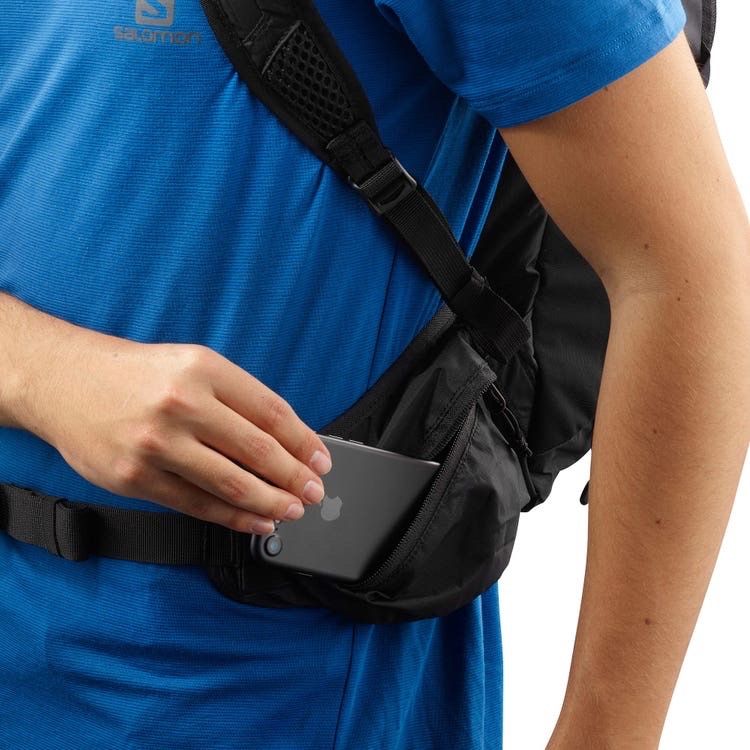 Balo du lịch, phượt, trekking, đi bộ đường dài nam nữ Salomon Trail Blazer 30 Backpack Hiking đi phượt có thể gấp gọn