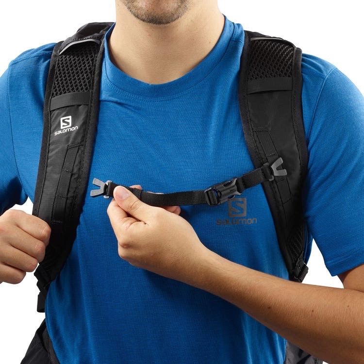 Balo du lịch, phượt, trekking, đi bộ đường dài nam nữ Salomon Trail Blazer 30 Backpack Hiking đi phượt có thể gấp gọn