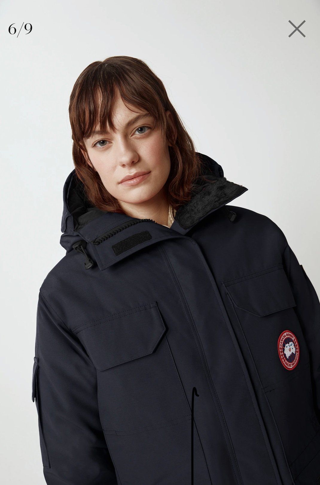  Áo Khoác Nữ Mũ Lông CANADA GOOSE WOMENS EXPEDITION PARKA HERITAGE 4660LA 