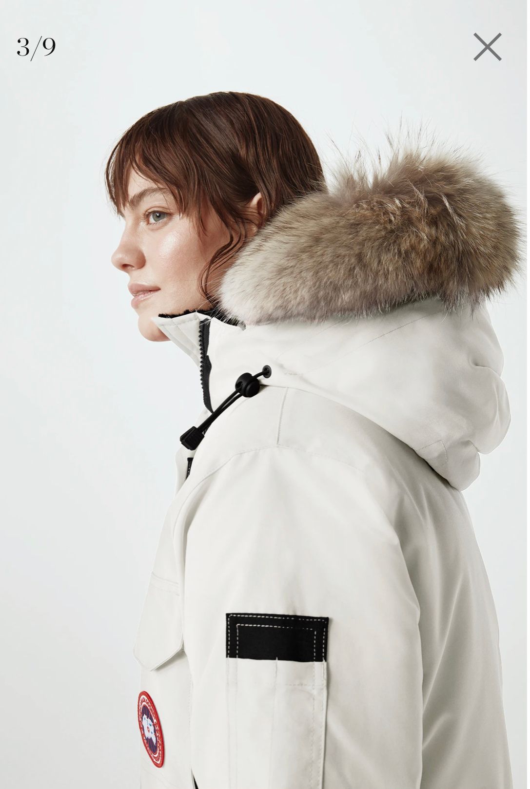 Áo Khoác Nữ Mũ Lông CANADA GOOSE WOMENS EXPEDITION PARKA HERITAGE 4660LA