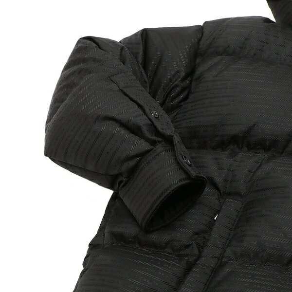 Áo Khoác Giữ Nhiệt PRADA BLACK RE-NYLON HOODED DOWN JACKET