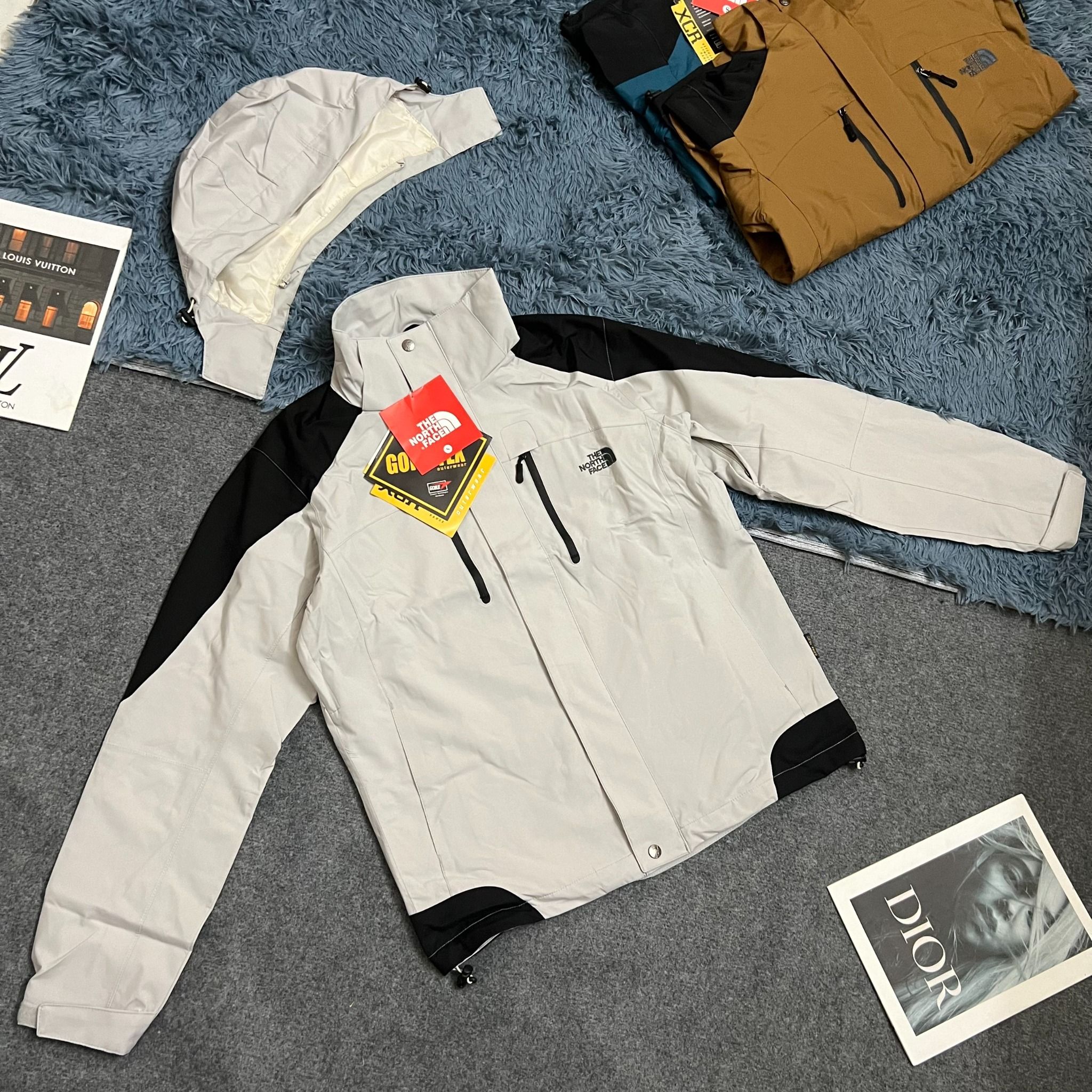 Áo khoác 2 lớp nam TNF Gore-Tex lót trong lưới