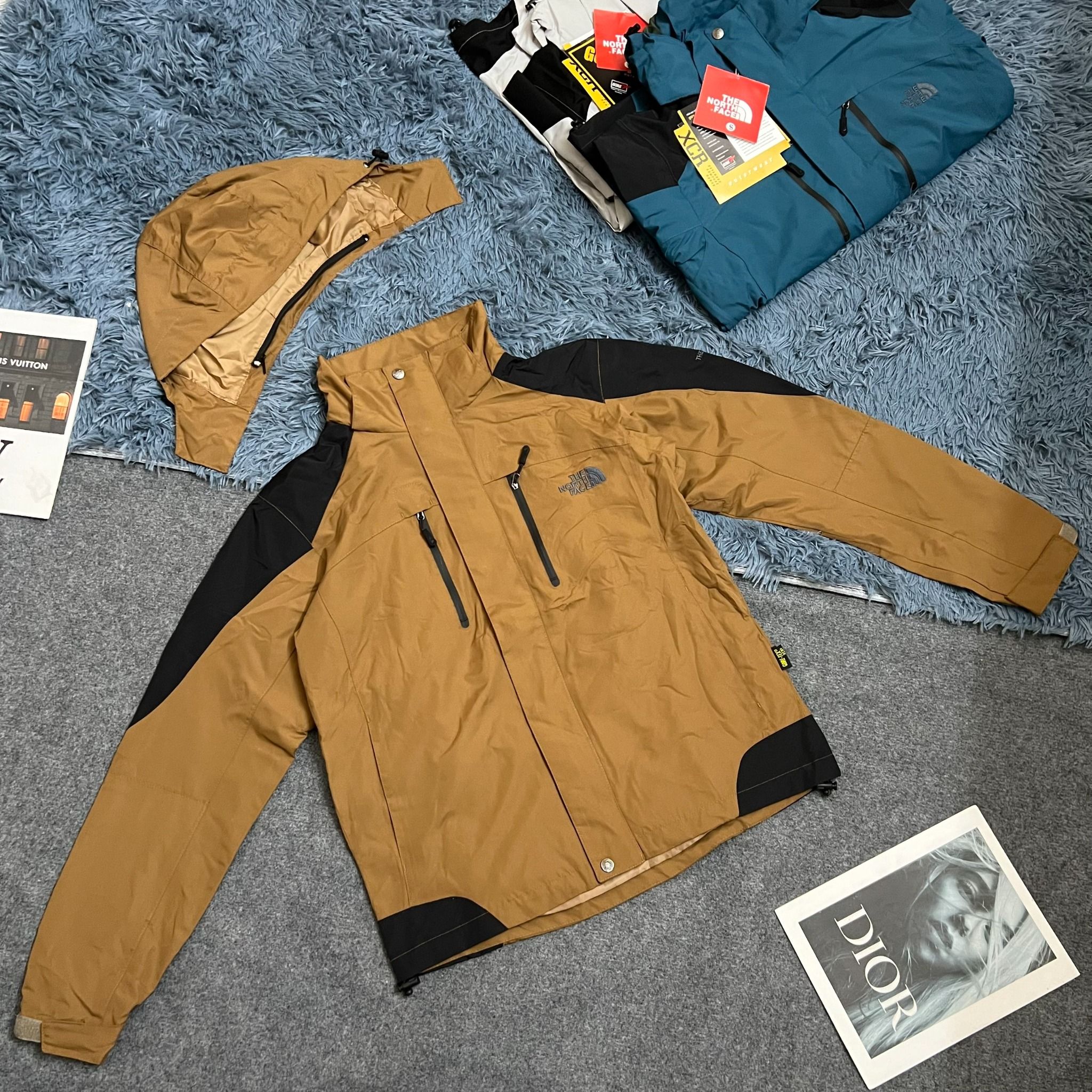 Áo khoác 2 lớp nam TNF Gore-Tex lót trong lưới