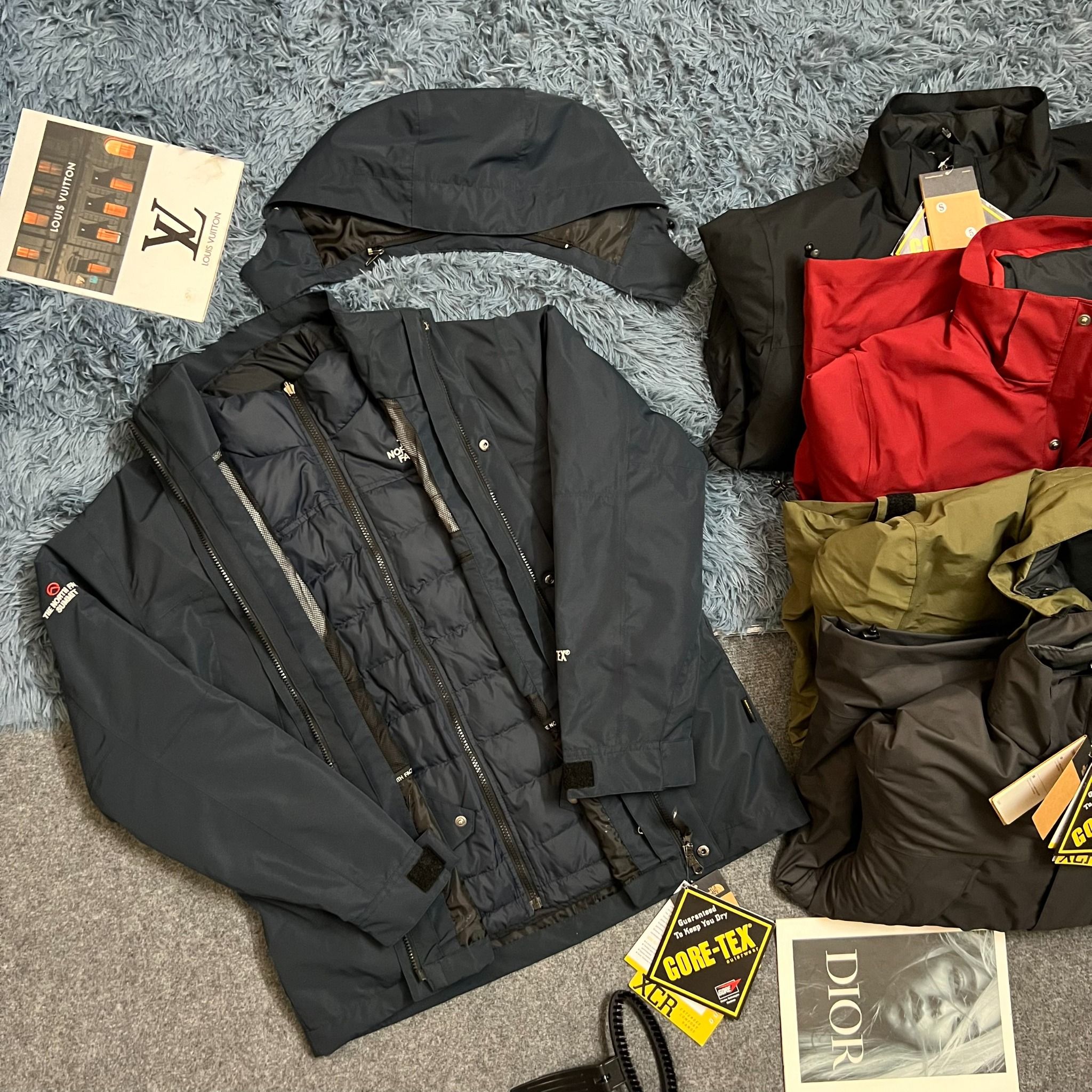 Áo Khoác Nam Lông Vũ THE NORTH FACE MEN'S MOUNTAIN LIGHT TRICLIMATE 5 in 1 GORE-TEX JACKET