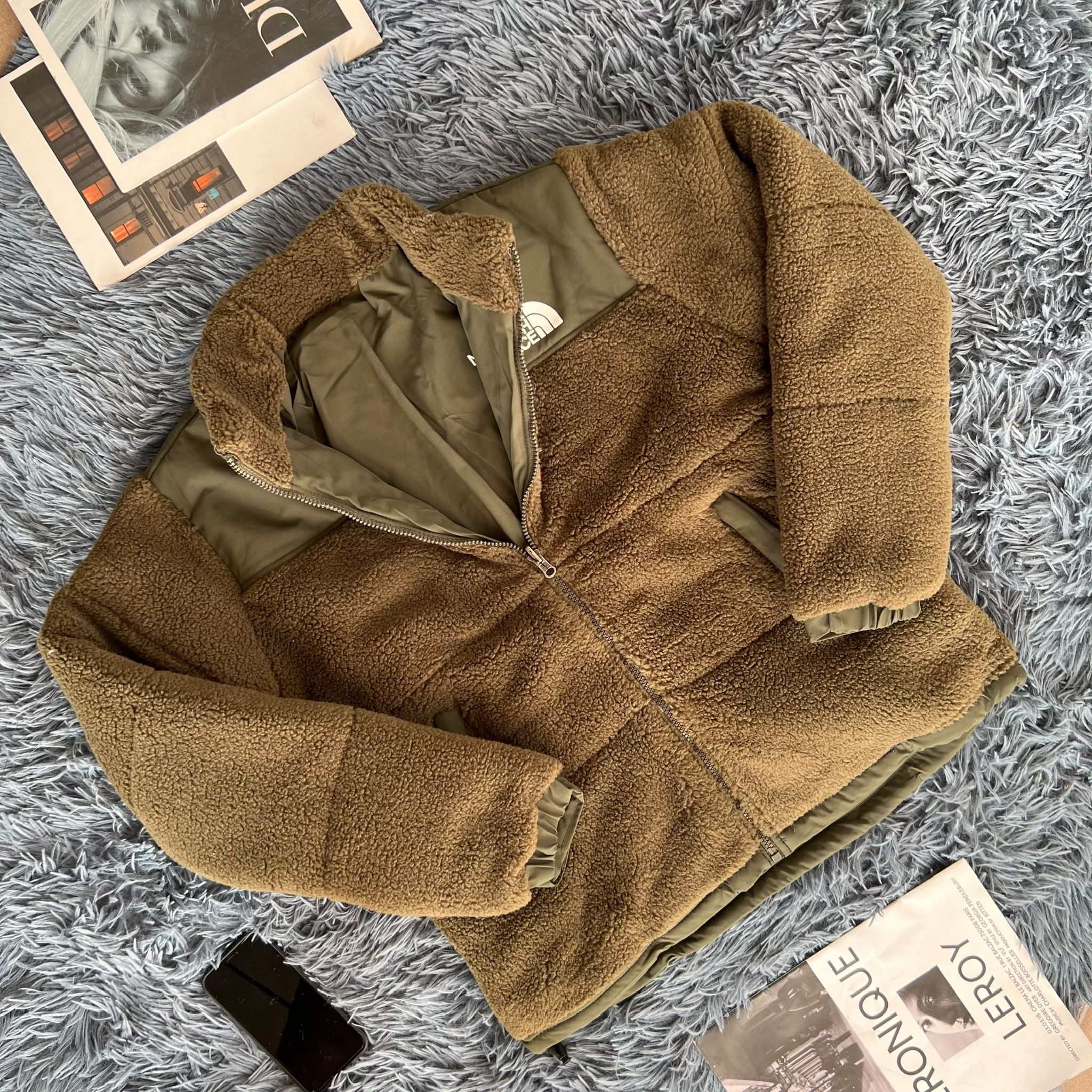 Áo Khoác Lông Cừu THE NORTH FACE HIGH PILE NUPTSE JACKET
