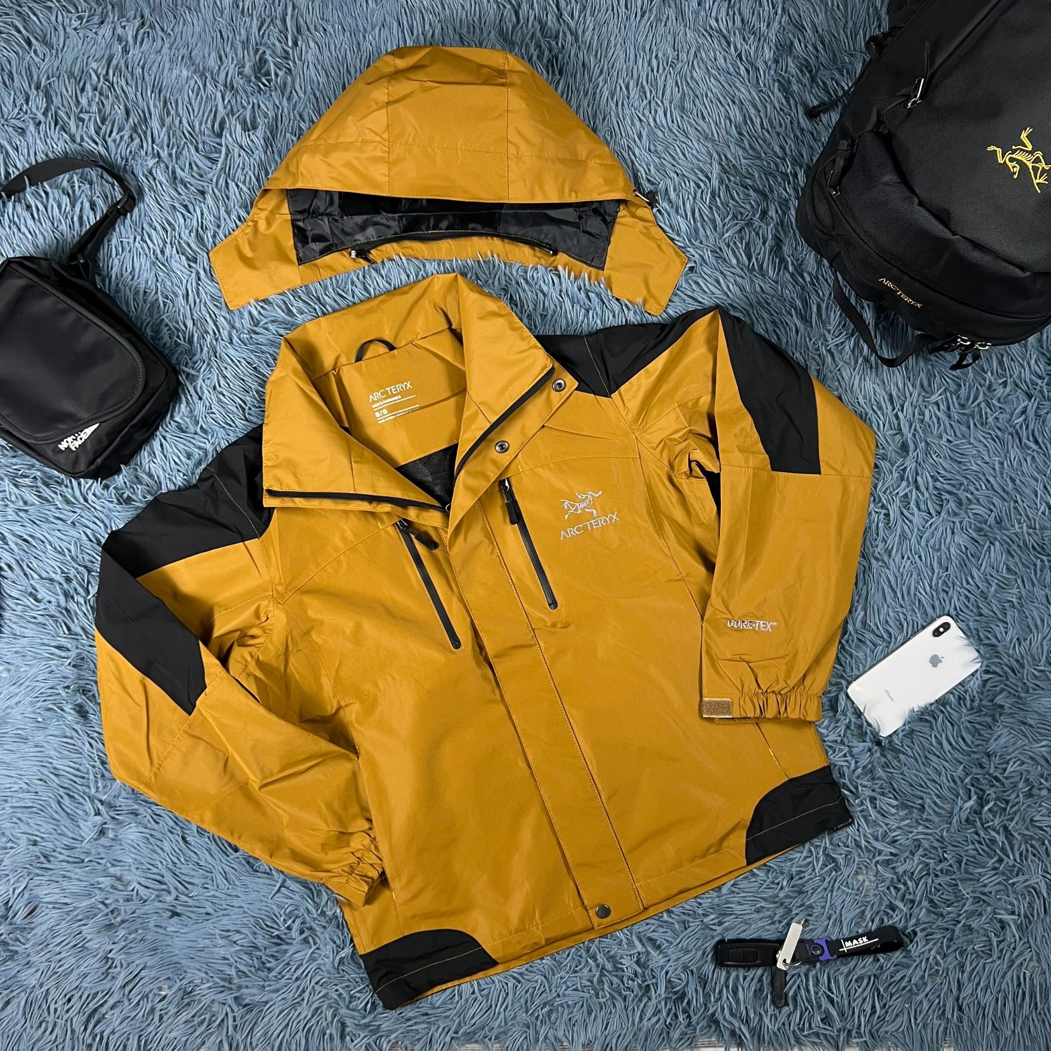 Áo Khoác Lót Lưới ARC'TERYX MEN'S/HOMES GORE-TEX Mỏng Nam