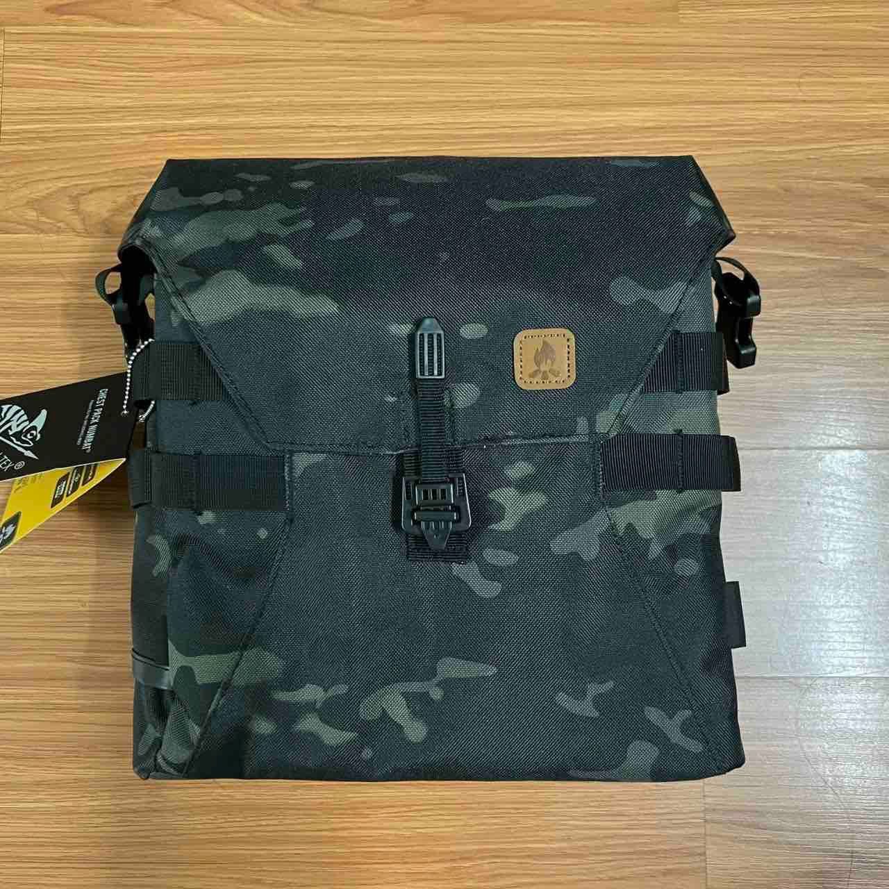 Túi Đeo Chéo Bao Tử Nam Helikon-Tex BUSHCRAFT HAVERSACK CORDURA BAG Siêu nhẹ - Tiện lợi