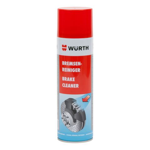 Vệ Sinh Phanh (Thắng) xe ô tô và tẩy dầu mỡ công nghiệp Wurth Brake Cleaner 500ml