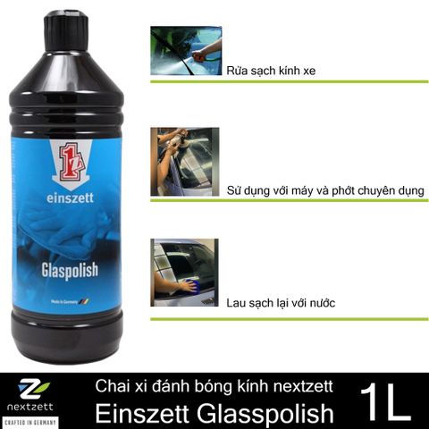 Chai xi đánh bóng kính nextzett einszett Glasspolish mã 92341015 dung tích 1000ml