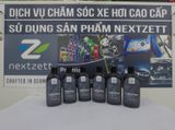 Bộ sản phẩm chăm sóc nội thất ô tô cơ bản 8 món hãng nextzett CHLB Đức