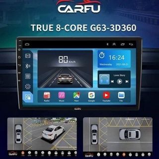 Màn hình Android Carfu G63 Ram 2/32 Tích hợp camera 360*