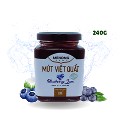 Mekong Jams Mứt trái cây (hũ thuỷ tinh 240g)