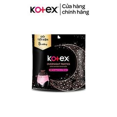 Băng vệ sinh Kotex Đêm dạng quần cỡ M/L (2 miếng hoặc 5 miếng)