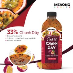 Sinh tố trái cây vị Chanh Dây (950ML) Mekong Fruits