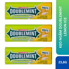 Kẹo ngậm không đường Doublemint tuýp 35 viên