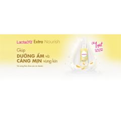 Dung dịch vệ sinh phụ nữ LACTACYD EXTRA NOURISH 250ML