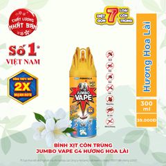 Bình xịt côn trùng JUMBO VAPE 300ML