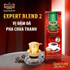 Cà Phê Rang Xay Expert Blend 2 KING COFFEE - Túi 500g