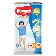 Tã dán Huggies Dry cỡ XXL 56 miếng (13-25kg)