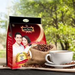 Cà phê King coffee hòa tan 3in1 - Bịch 45 gói