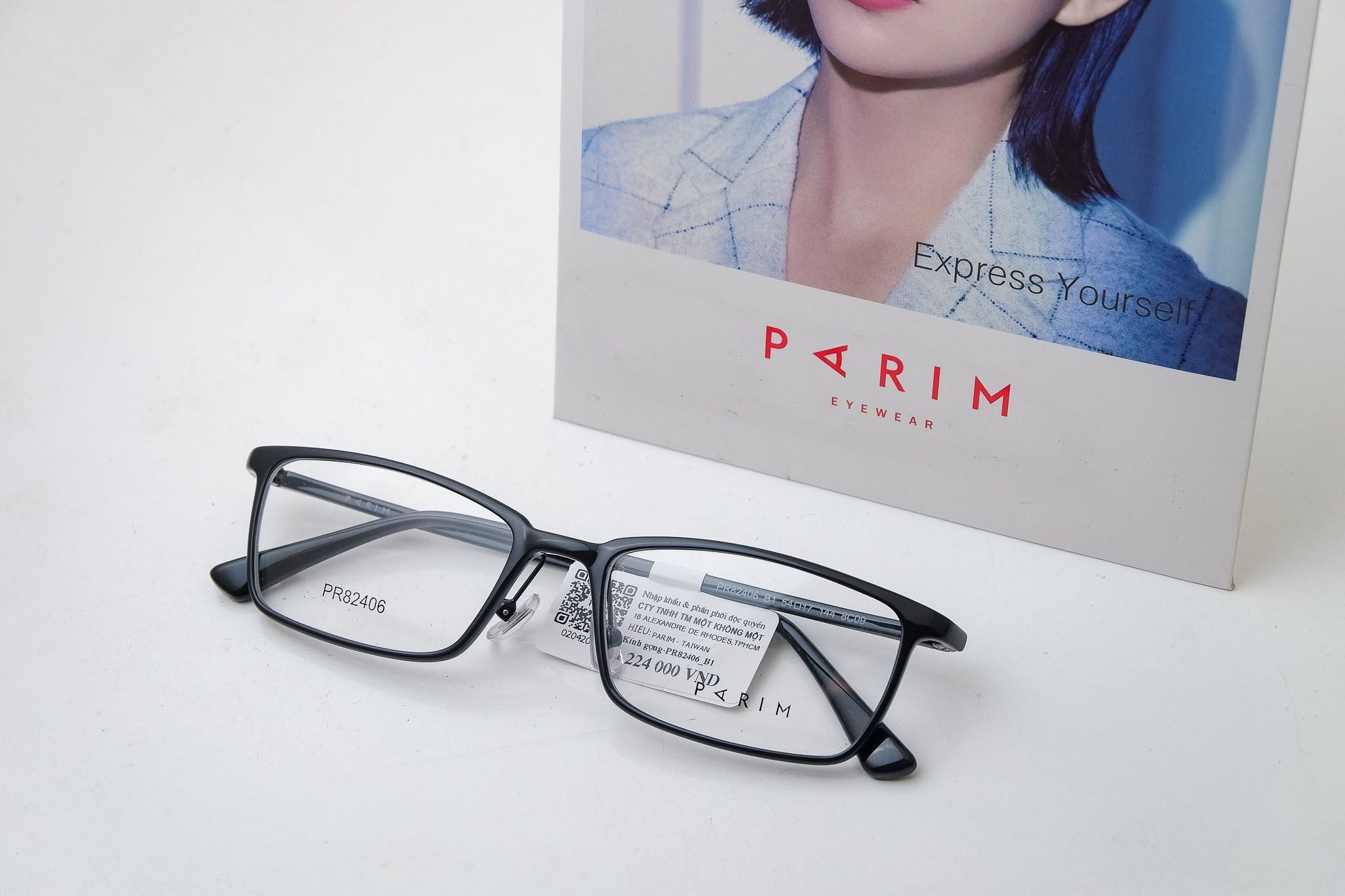 Gọng Kính Plastic Parim PR82406-B1