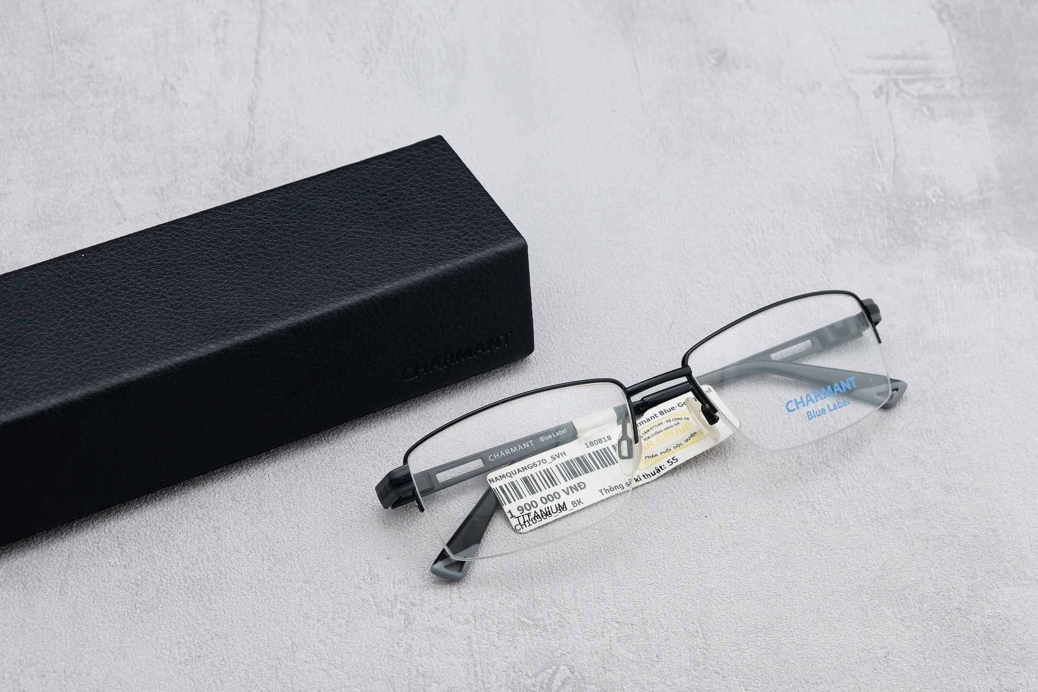 Gọng Kính Charmant Blue 10568