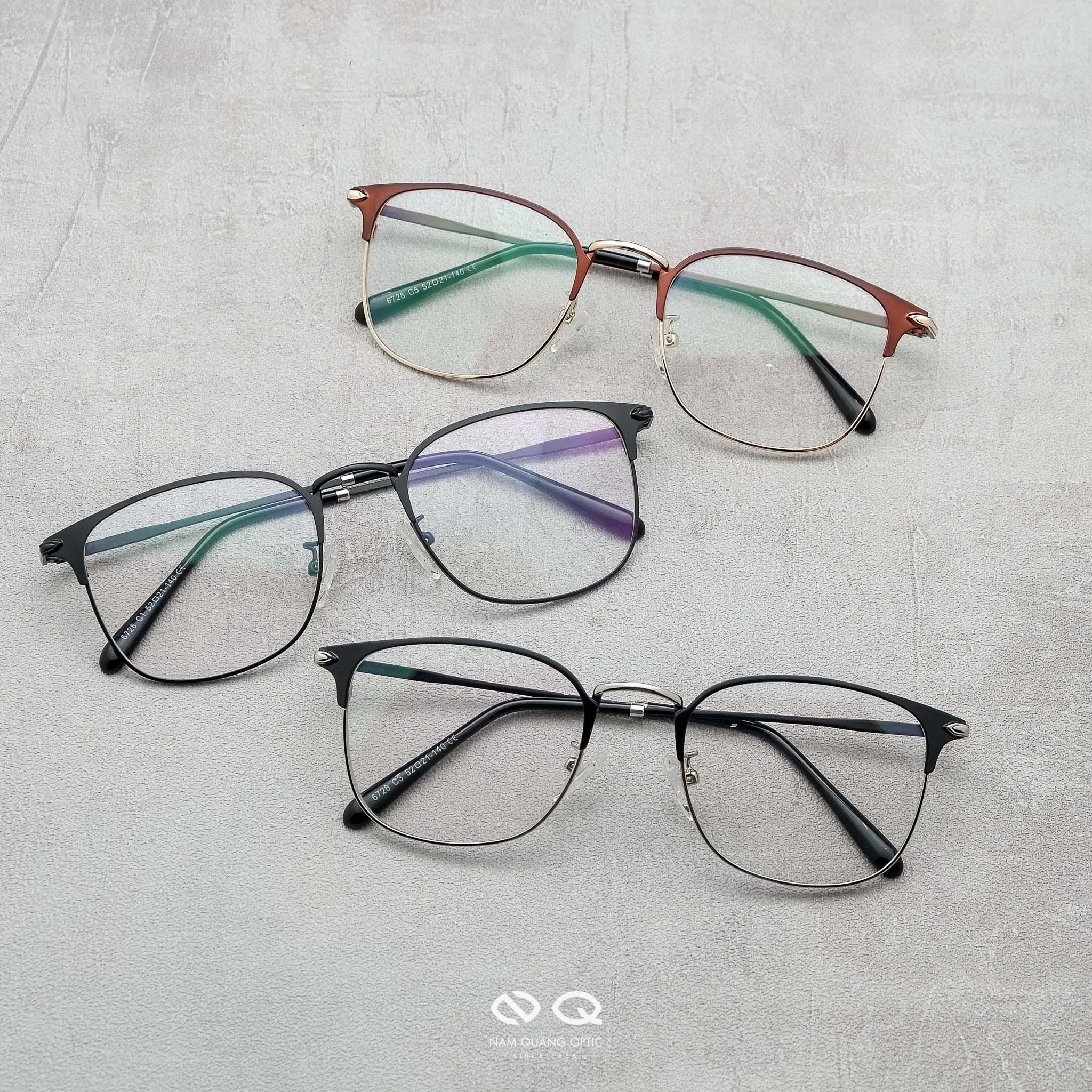 Gọng kính tròn 6728