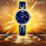 ĐỒNG HỒ TOPHILL TE063L.ML3357 Nữ Máy quartz(pin) Dây da Kính sapphire 5ATM