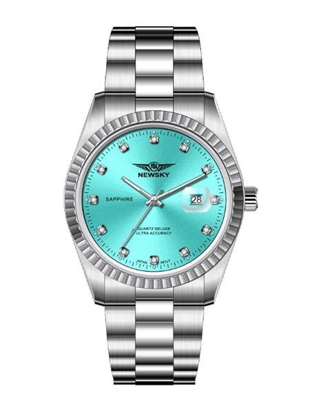 ĐỒNG HỒ NEWSKY NS5020G.S02 Nam máy quartz Kính sapphire Size 40mm 3ATM
