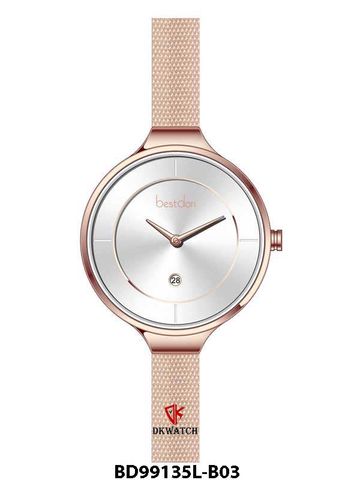 ĐỒNG HỒ BESTDON BD99135L-B03 Nữ máy Quartz(pin) kính Sapphire Size 32mm 3ATM