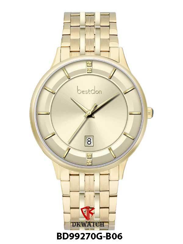 ĐỒNG HỒ BESTDON BD99270G-B06 Nam Máy Quartz ( pin ) Kính sapphire Size 39mm 3ATM