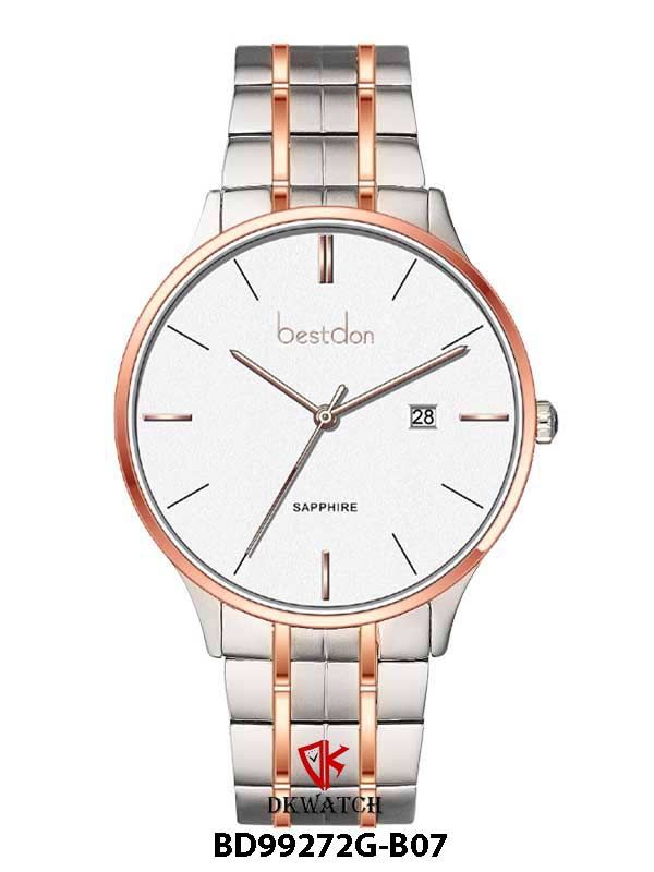 ĐỒNG HỒ BESTDON BD99272G-B07 Nam Máy Quartz ( pin ) Kính sapphire Size 40mm 3ATM