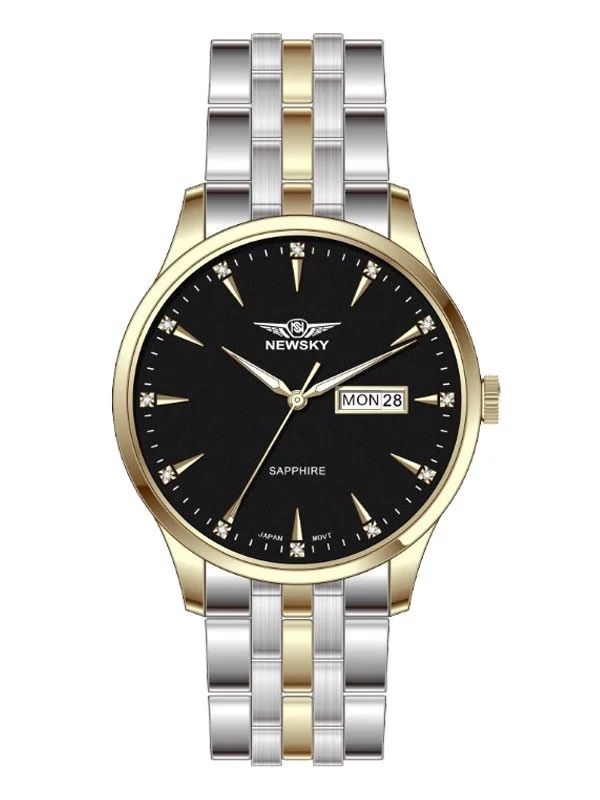 ĐỒNG HỒ NEWSKY NS5014G.S04 Nam máy quartz Kính sapphire Size 40mm 3ATM