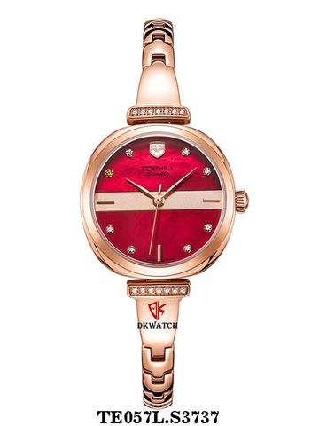 ĐỒNG HỒ TOPHILL TE057L.S3737 Nữ Máy Quartz(pin) Kính sapphire Size 32mm 3ATM