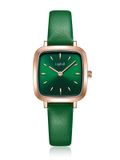 ĐỒNG HỒ TOPHILL TH005L.PG3A52 Nữ Máy quartz Kính sapphire Size 26x27mm 3ATM