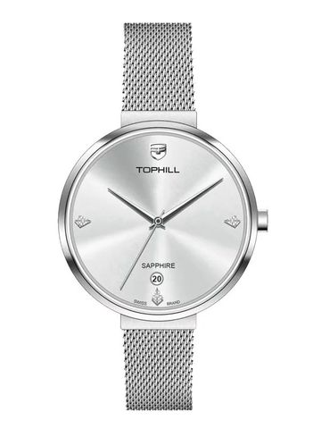 ĐỒNG HỒ TOPHILL TS028L.S1652 Nữ Máy quartz Kính sapphire Size 30mm 3ATM