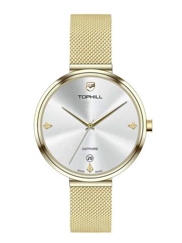 ĐỒNG HỒ TOPHILL TS028L.S2652 Nữ Máy quartz Kính sapphire Size 30mm 3ATM