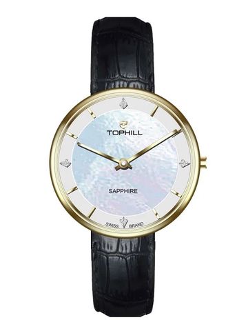 ĐỒNG HỒ TOPHILL TS029L.P2252 Nữ Máy quartz Kính sapphire Size 28mm 3ATM